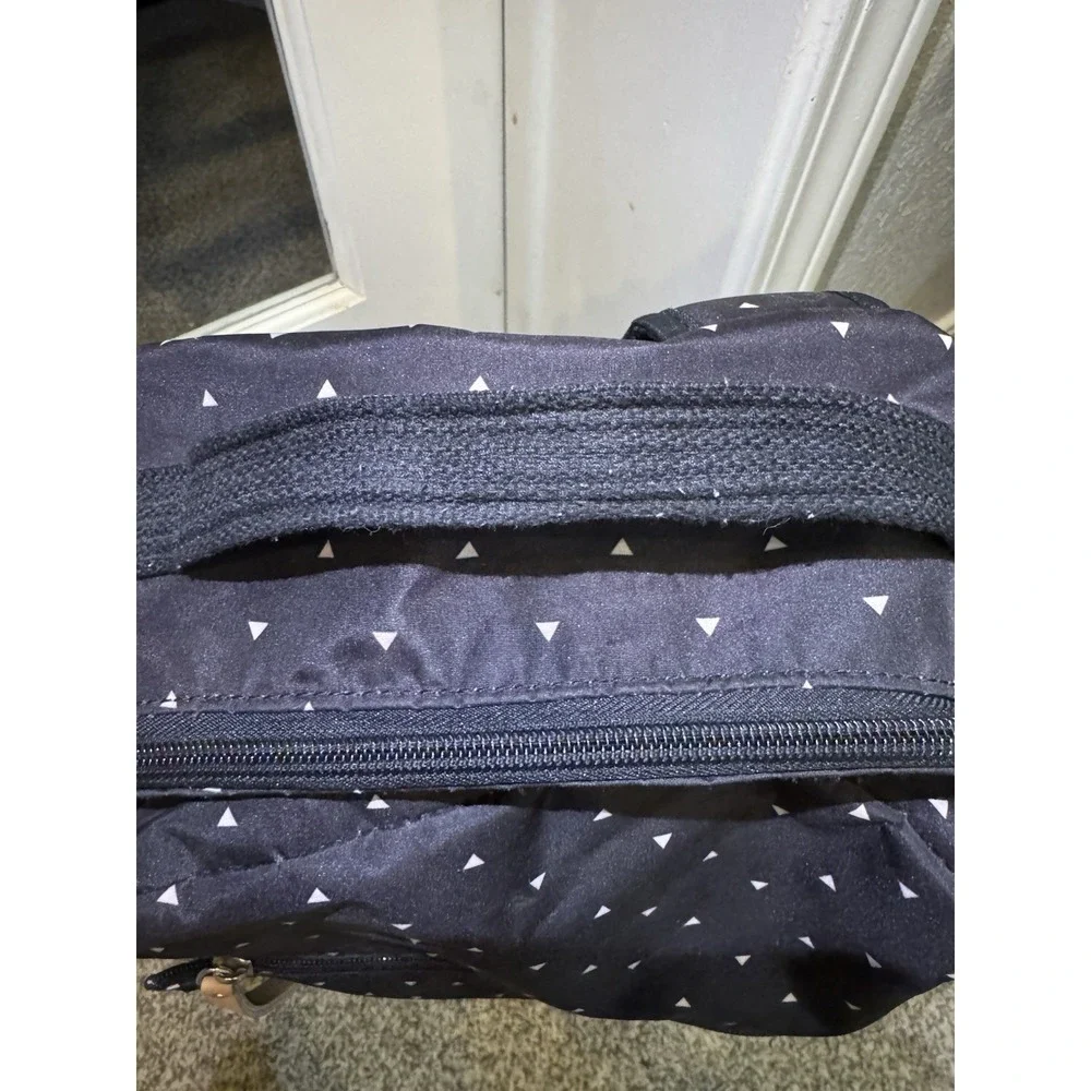 Petunia Pickle Bottom Axis Geometric Print‎ Diaper Backpack Black